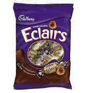 Cadbury Chocolate Eclairs 130g Bag